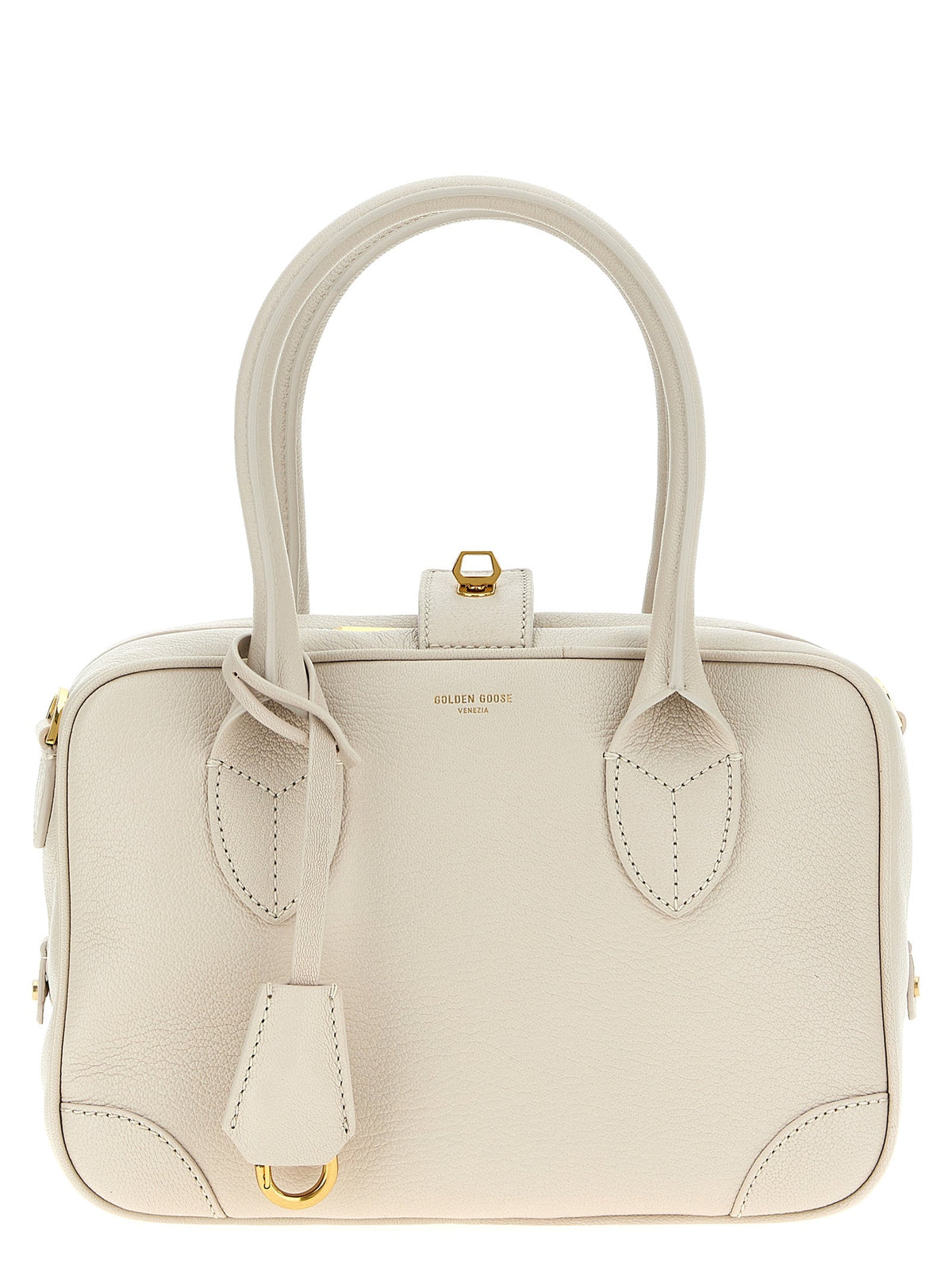 Golden Goose White Goatskin Handbag