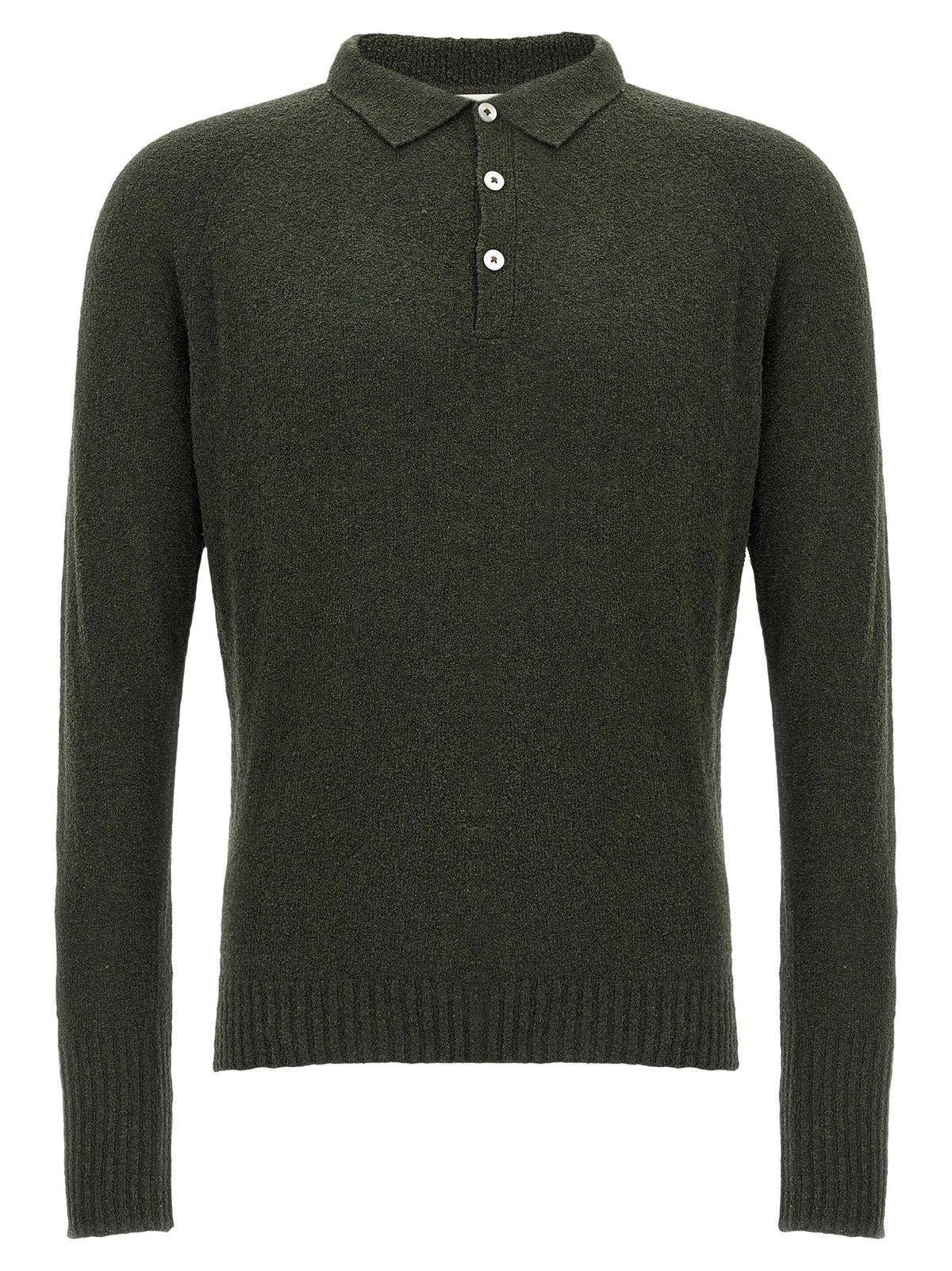 MA'RY'YA Bicolor Cotton Polo Shirt