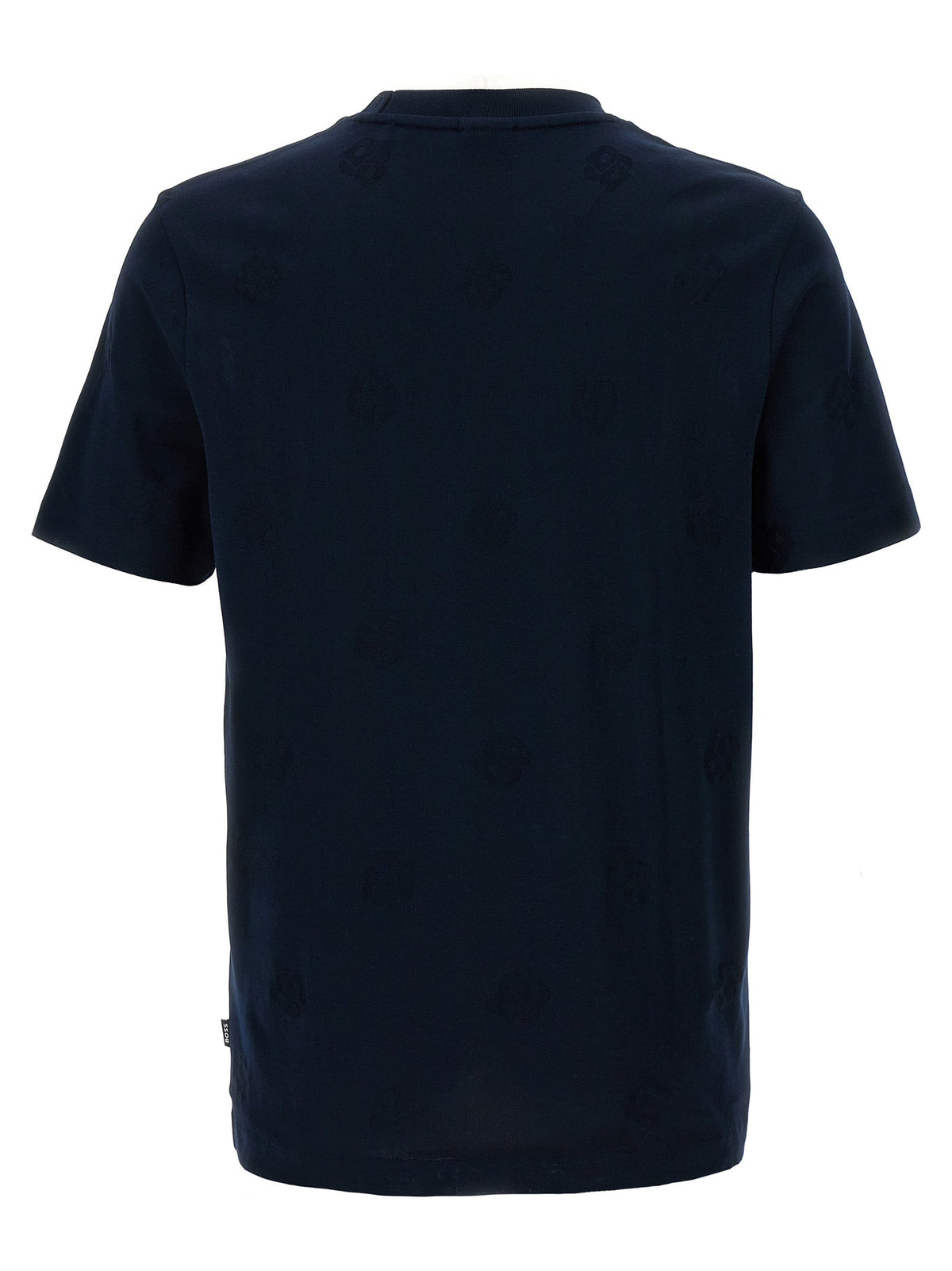Hugo Boss Blue Cotton T-Shirt