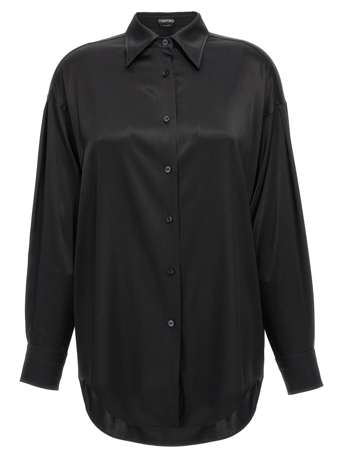 Tom Ford Black Silk Blouse