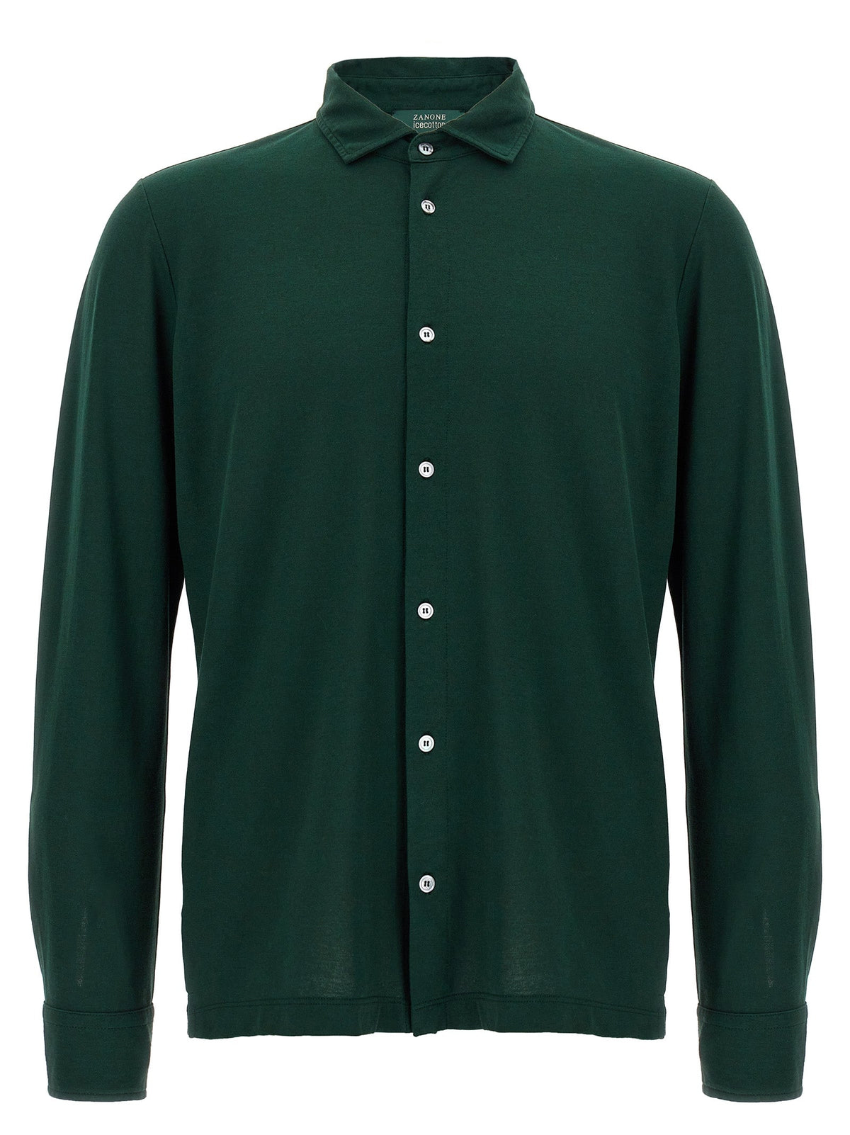 ZANONE Bicolor Cotton Blouse
