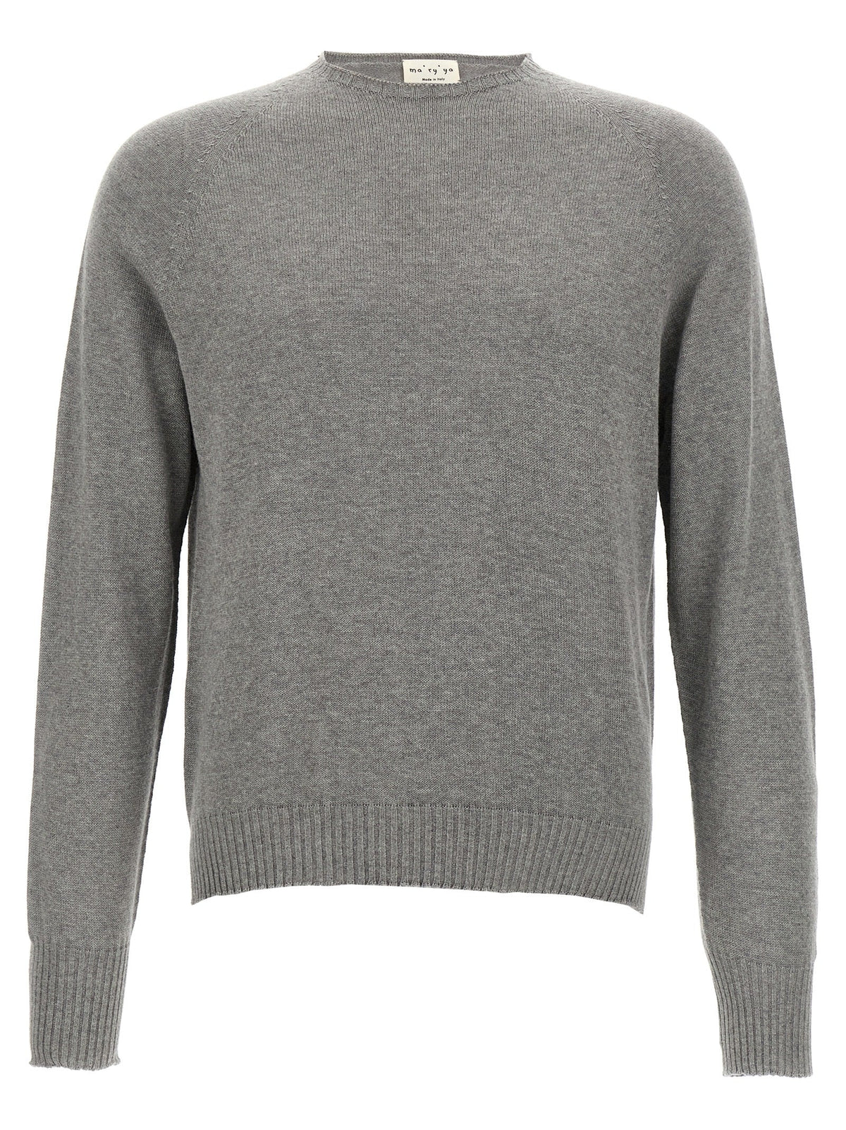 MA'RY'YA Gray Cotton Cardigan