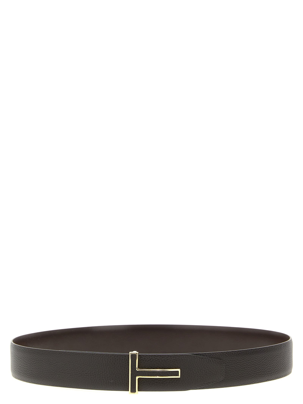 Tom Ford Brown Calfskin Belt