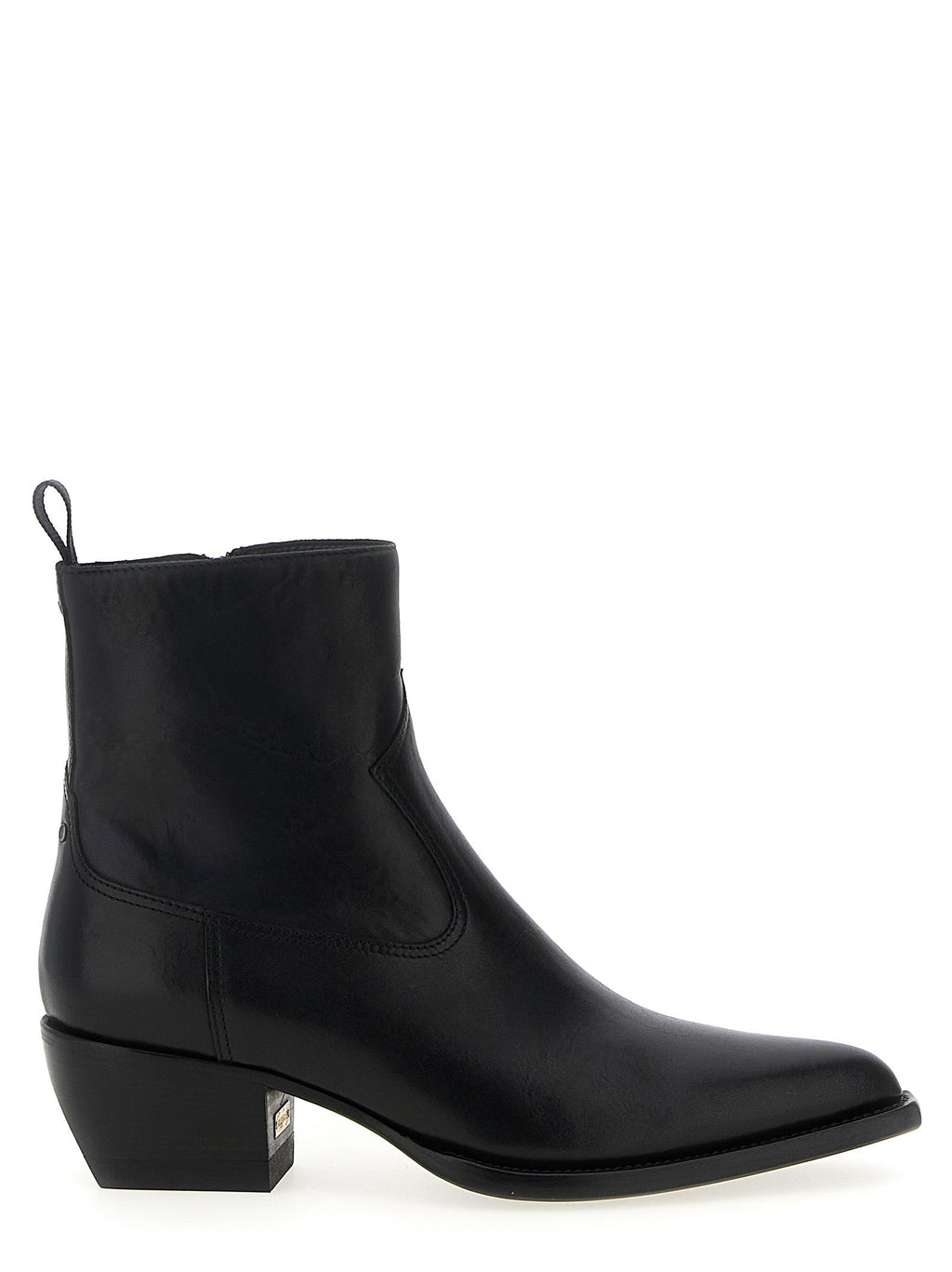 Golden Goose Black Cowhide Chelsea Boots