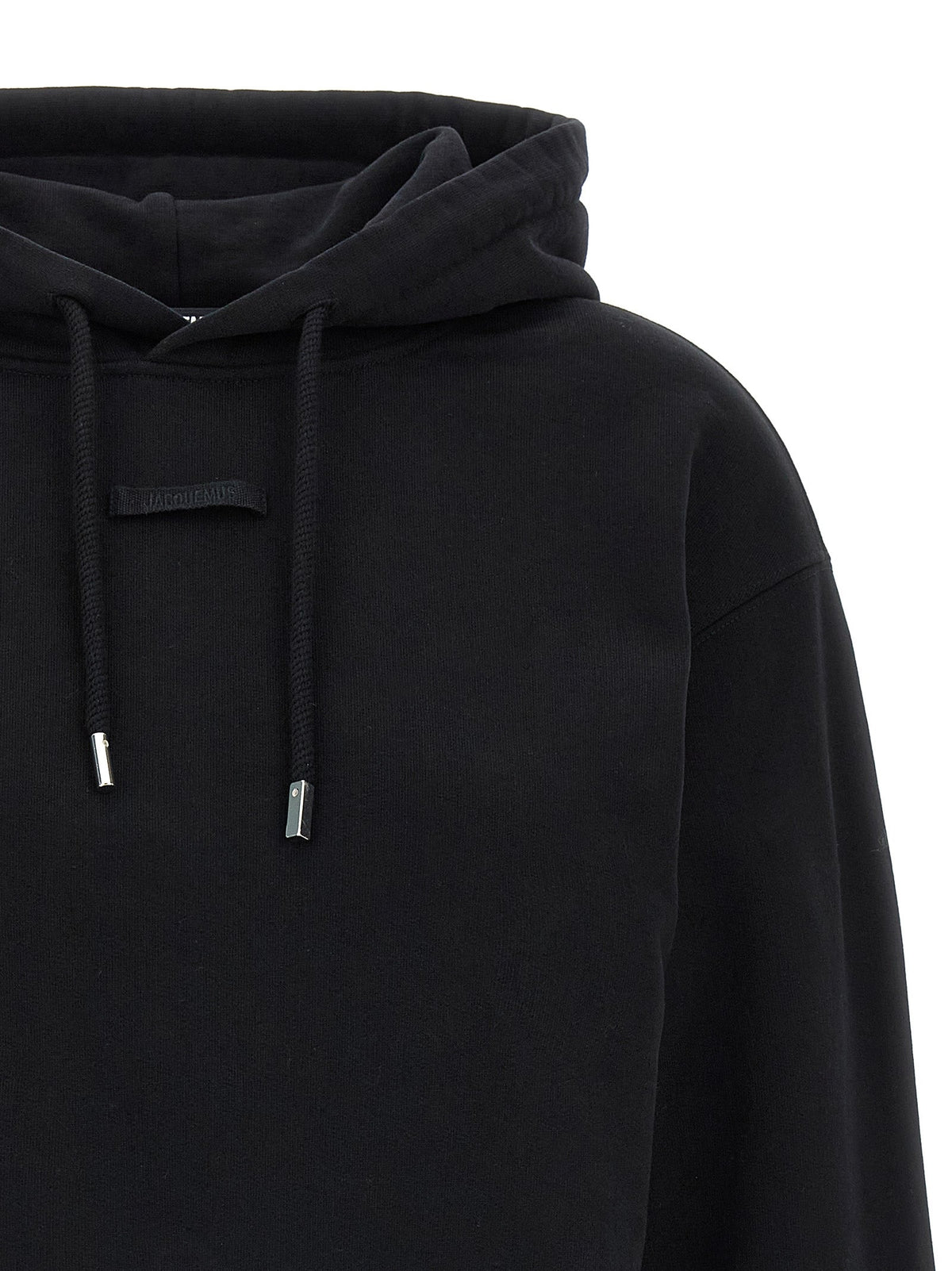 Jacquemus Black Cotton Hoodie