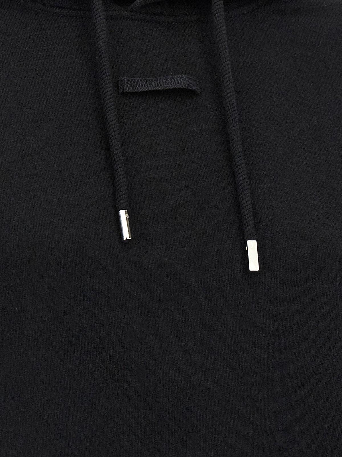 Jacquemus Black Cotton Hoodie