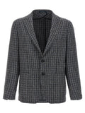 Tagliatore Multicolor Virgin Wool Blazer