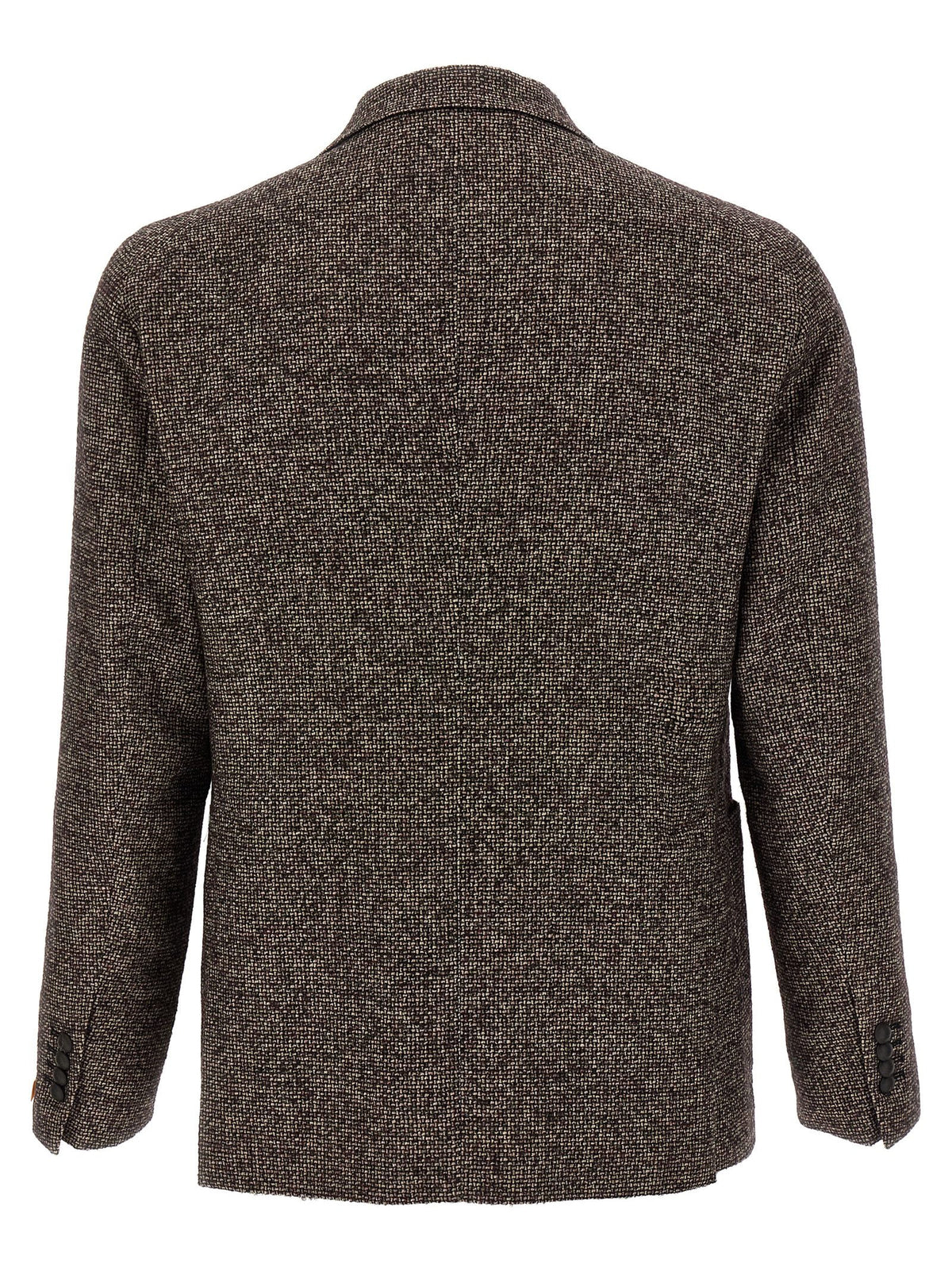 Tagliatore Brown Virgin Wool Blazer