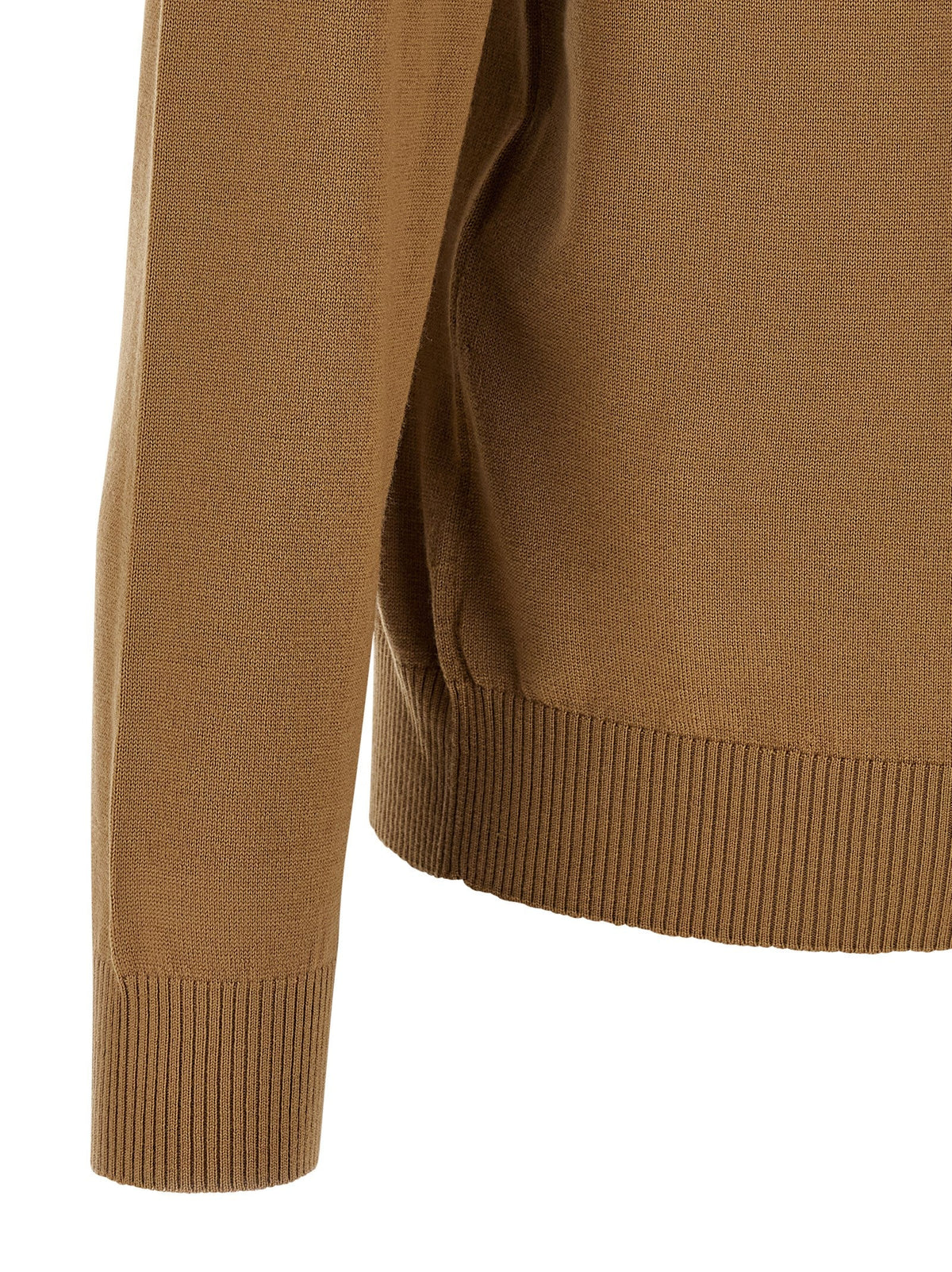 Fendi Beige Virgin Wool Cardigan