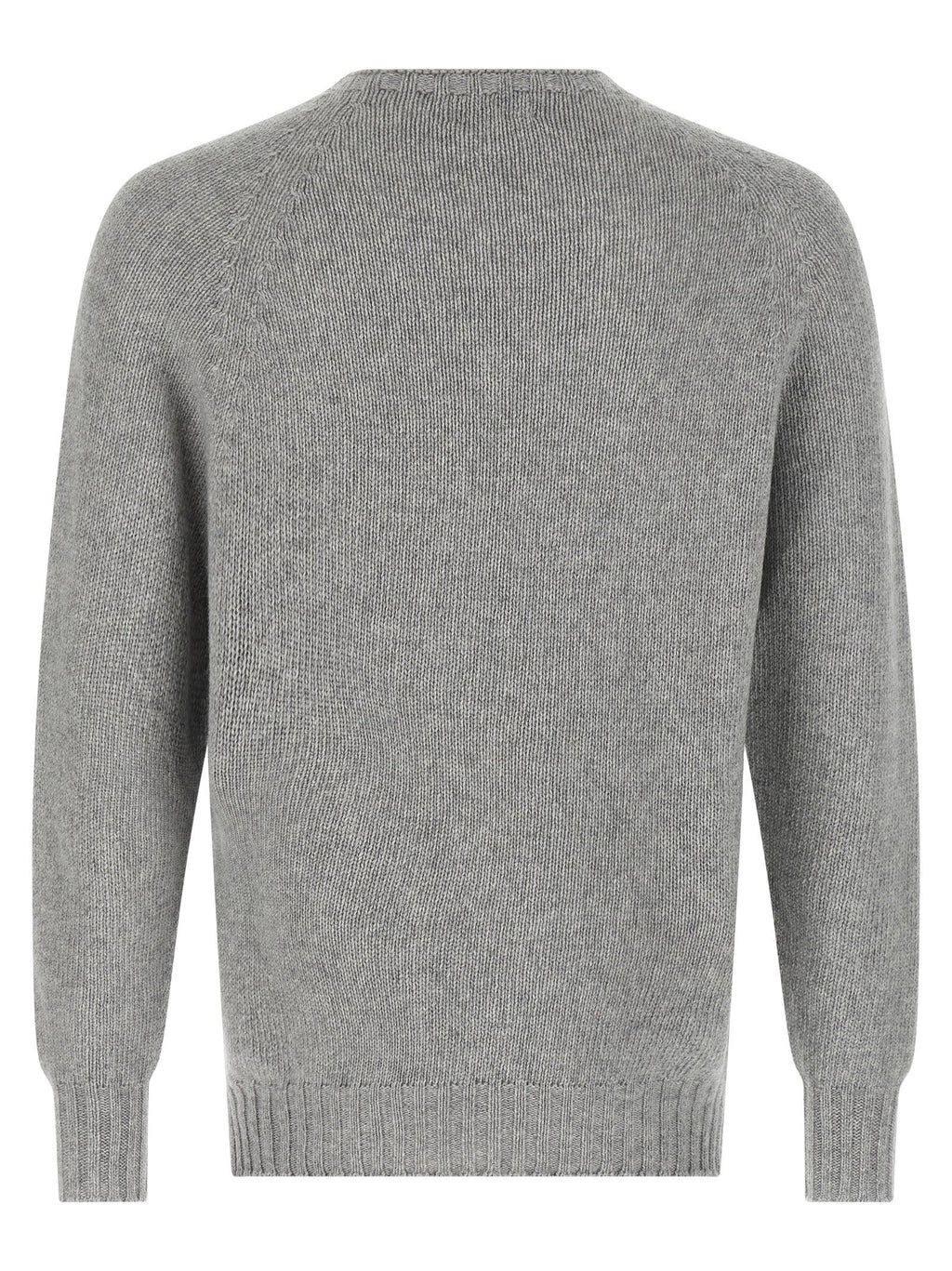 MA'RY'YA Gray Virgin Wool Cardigan