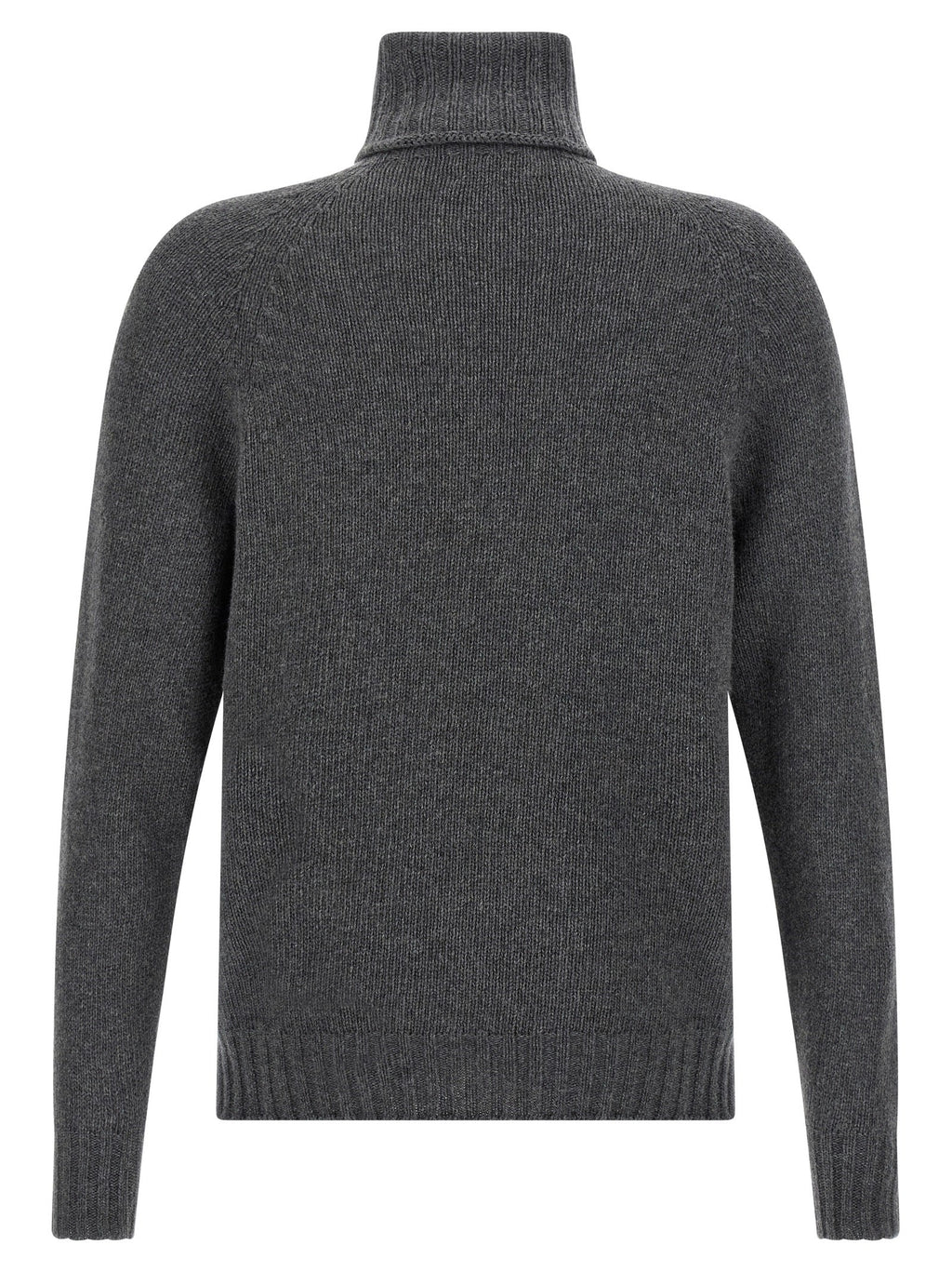 MA'RY'YA Gray Virgin Wool Cardigan