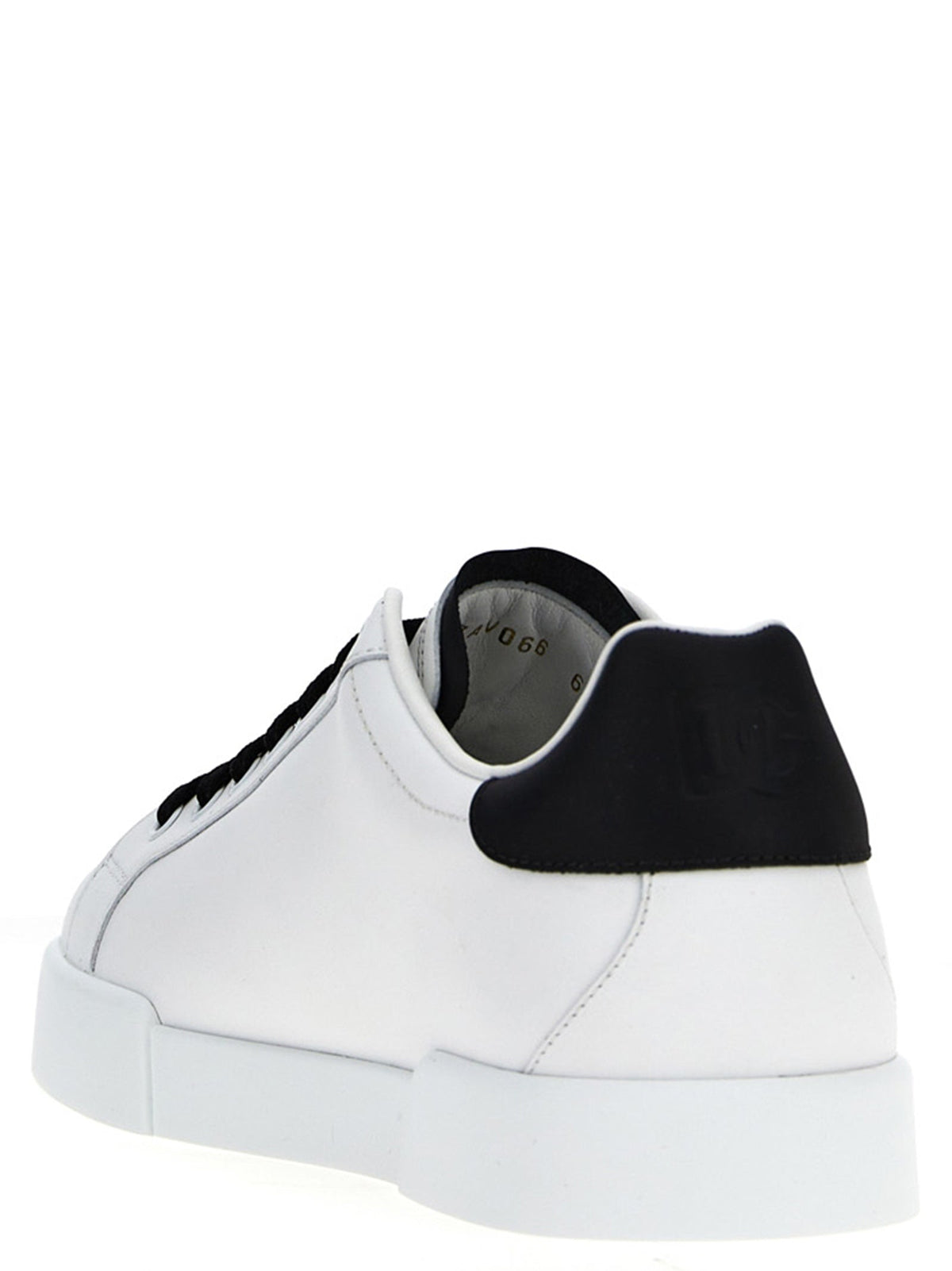 Dolce & Gabbana Bicolor Calfskin Low Top Sneakers