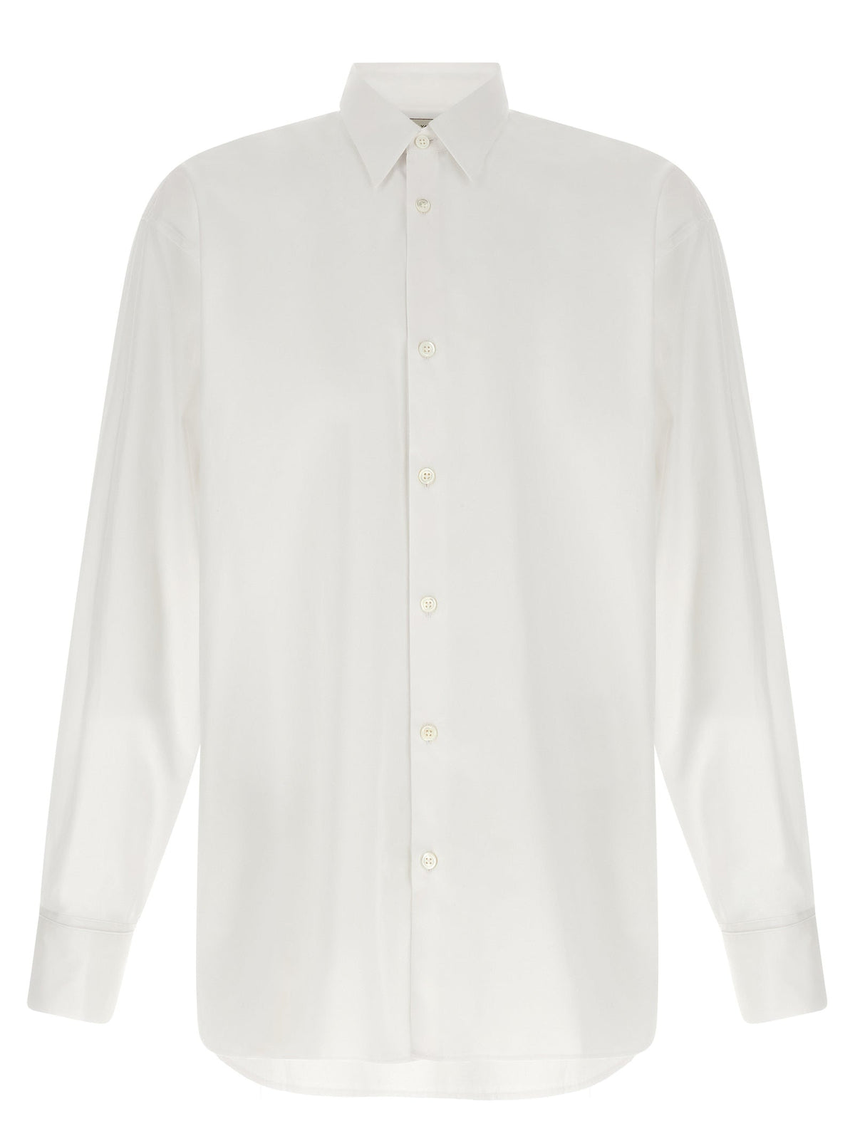 Dries Van Noten White Cotton Blouse