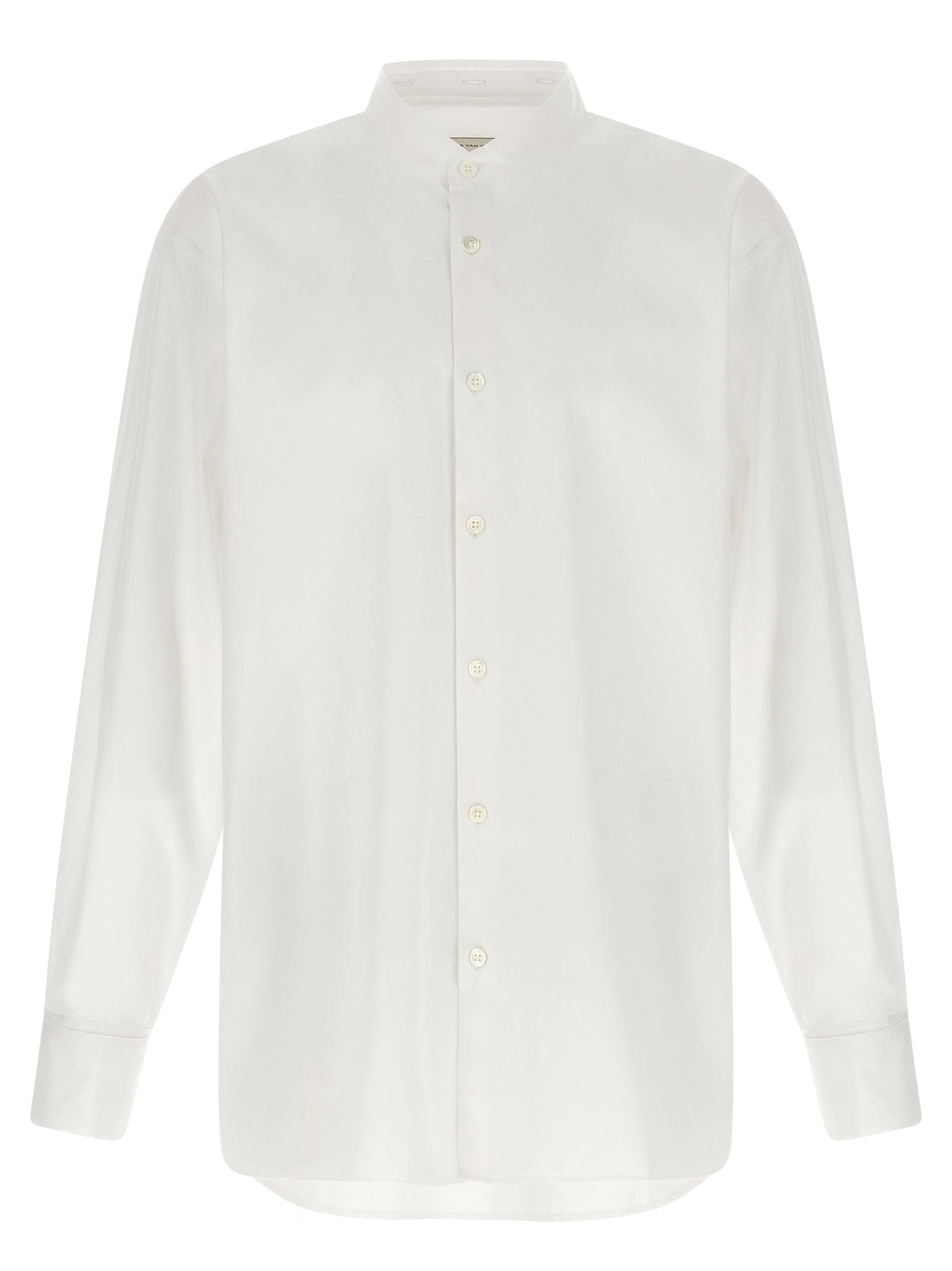 Dries Van Noten White Cotton Blouse