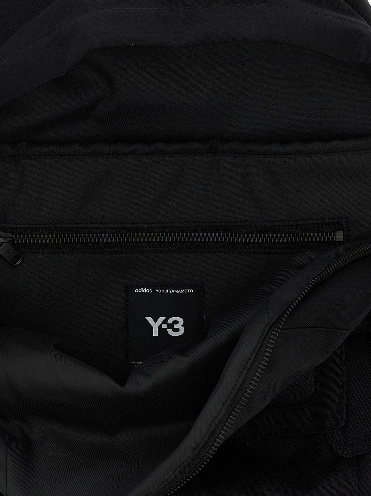Y-3 Black Polyamide Backpack