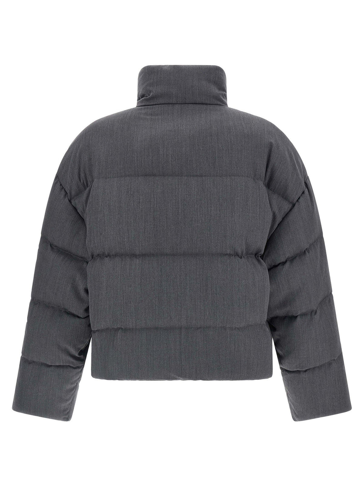 Entire Studios Gray Wool Full-Length Jacket
