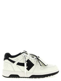 Off-White Bicolor Recycled Polyester Sneakers