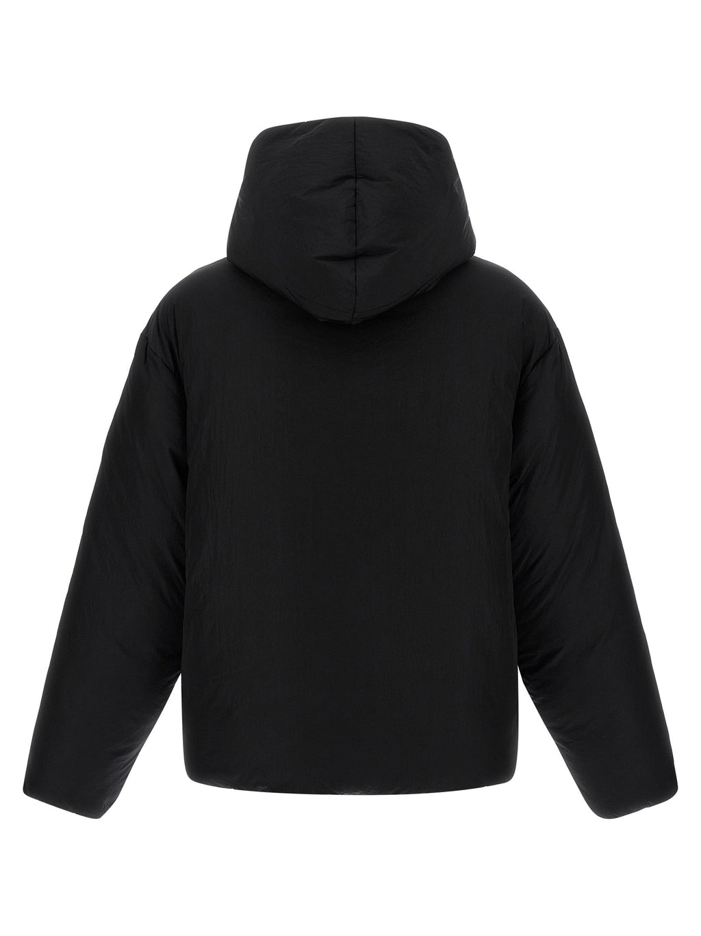 Jacquemus Black Polyamide Full-Length Jacket
