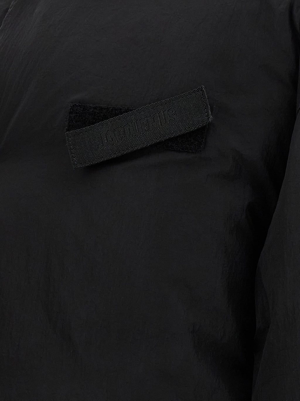 Jacquemus Black Polyamide Full-Length Jacket