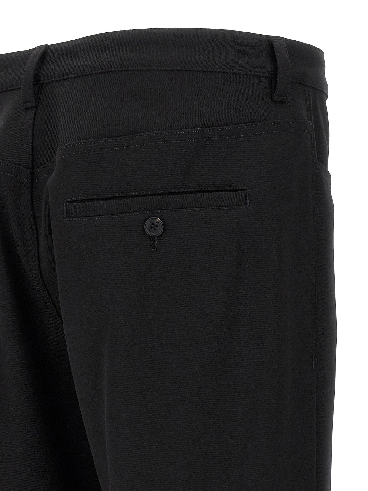 Balenciaga Black Wool Dress Pants