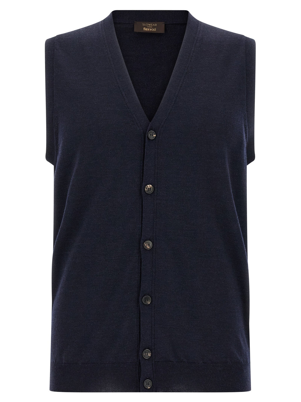 ZANONE Blue Virgin Wool Cardigan