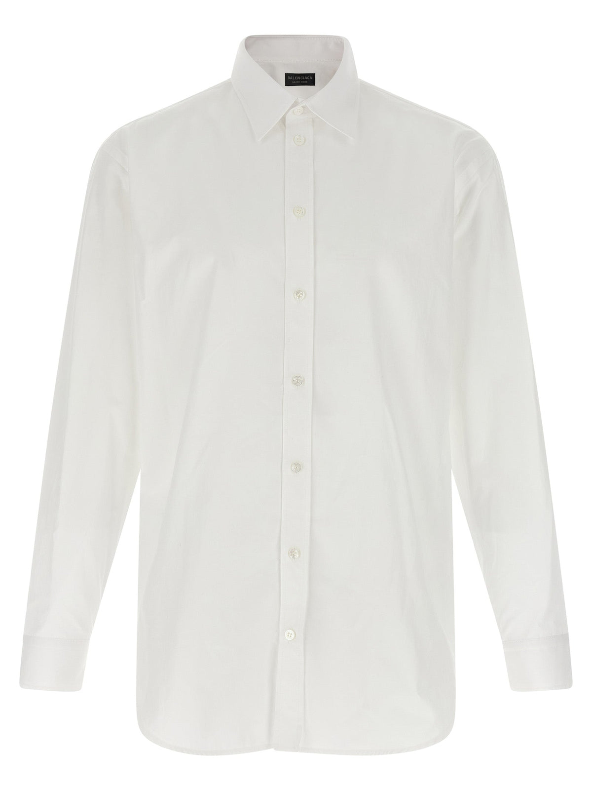 Balenciaga White Cotton Blouse