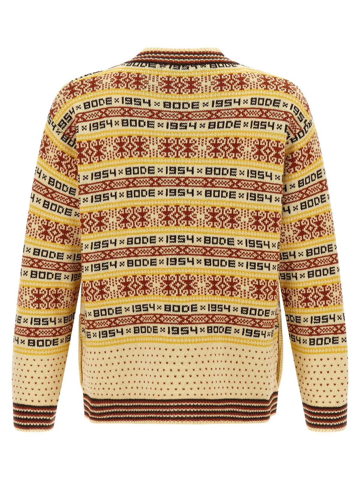 BODE Multicolor Wool Cardigan