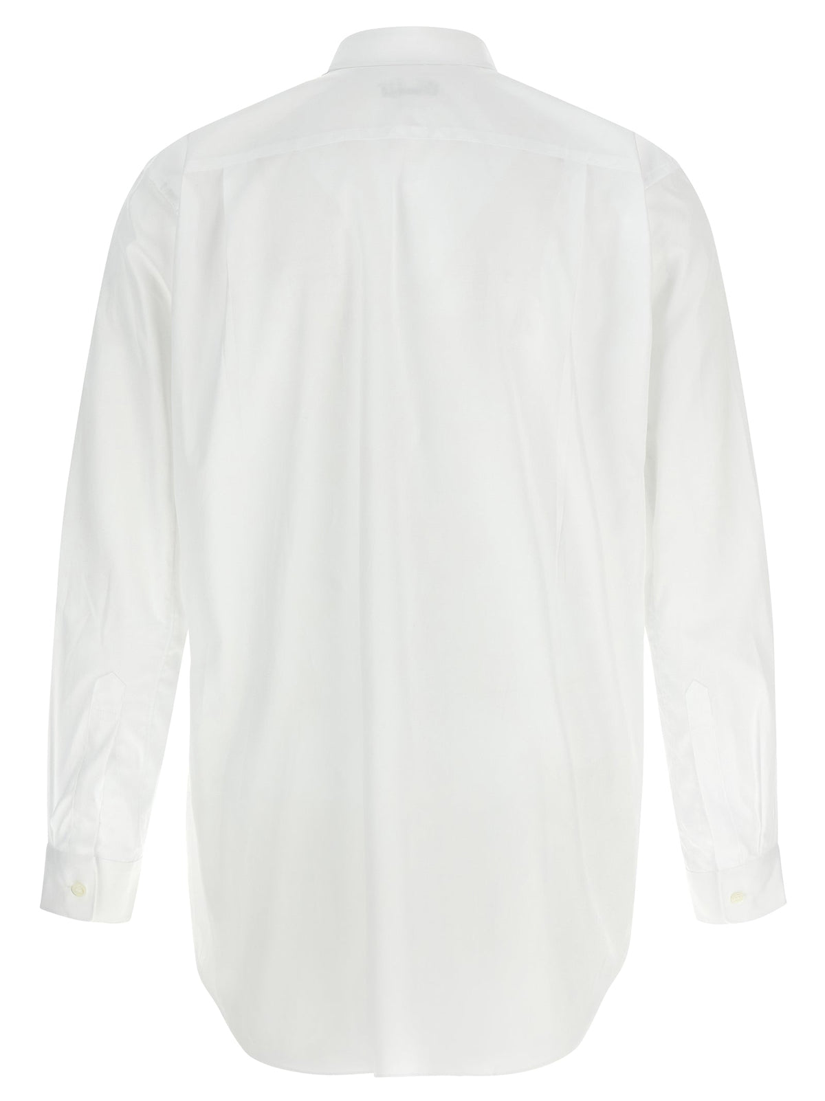 Comme Des Garçons Play White Cotton Blouse