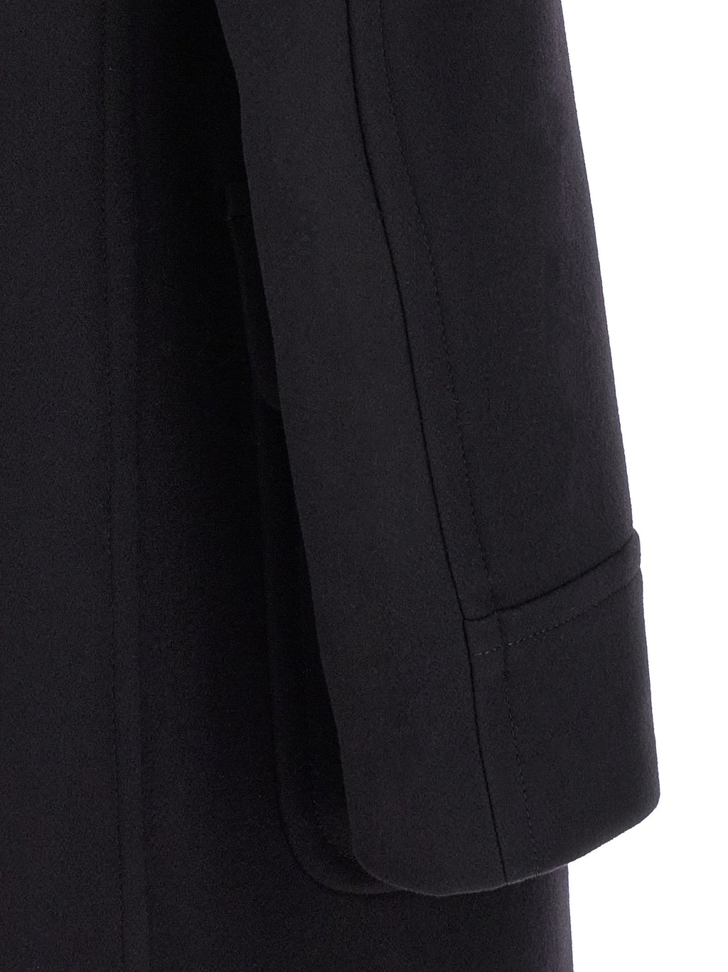 Tagliatore Blue Wool Coat