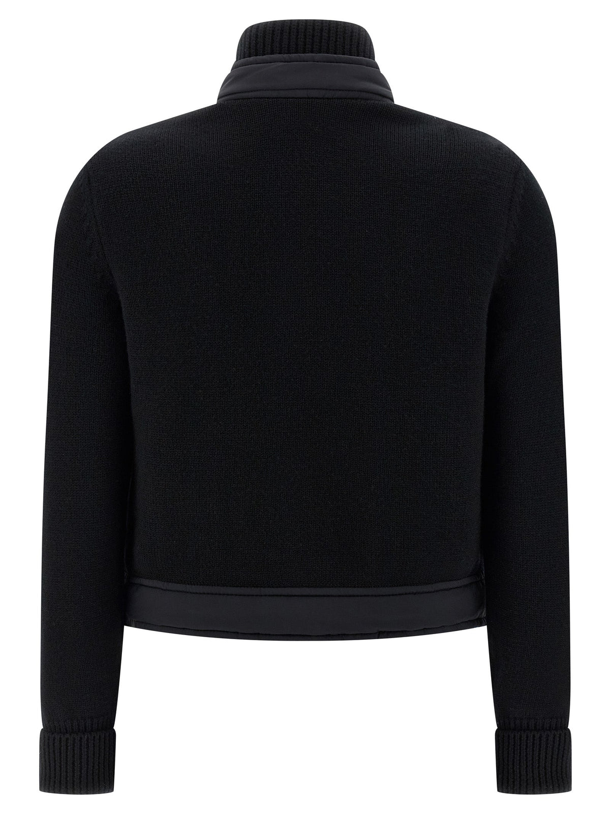 Moncler Grenoble Black Polyamide Cardigan