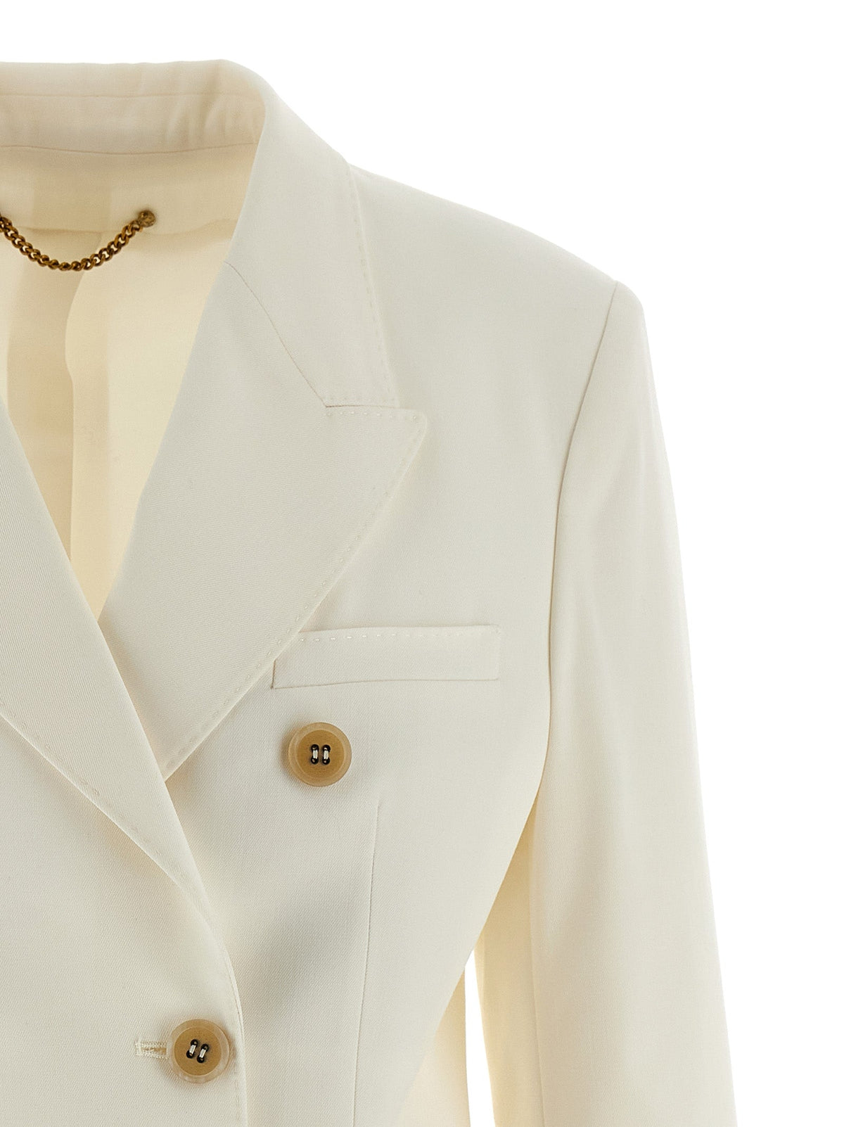 Golden Goose White Polyester Blazer