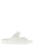 Birkenstock White Synthetic Slides