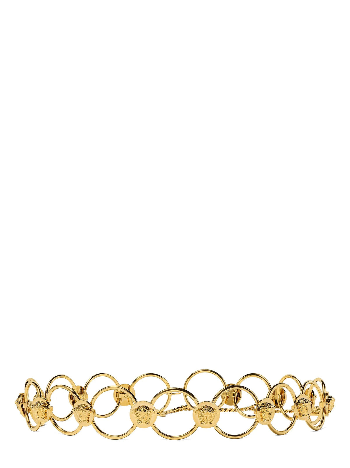Versace Gold Brass Belt