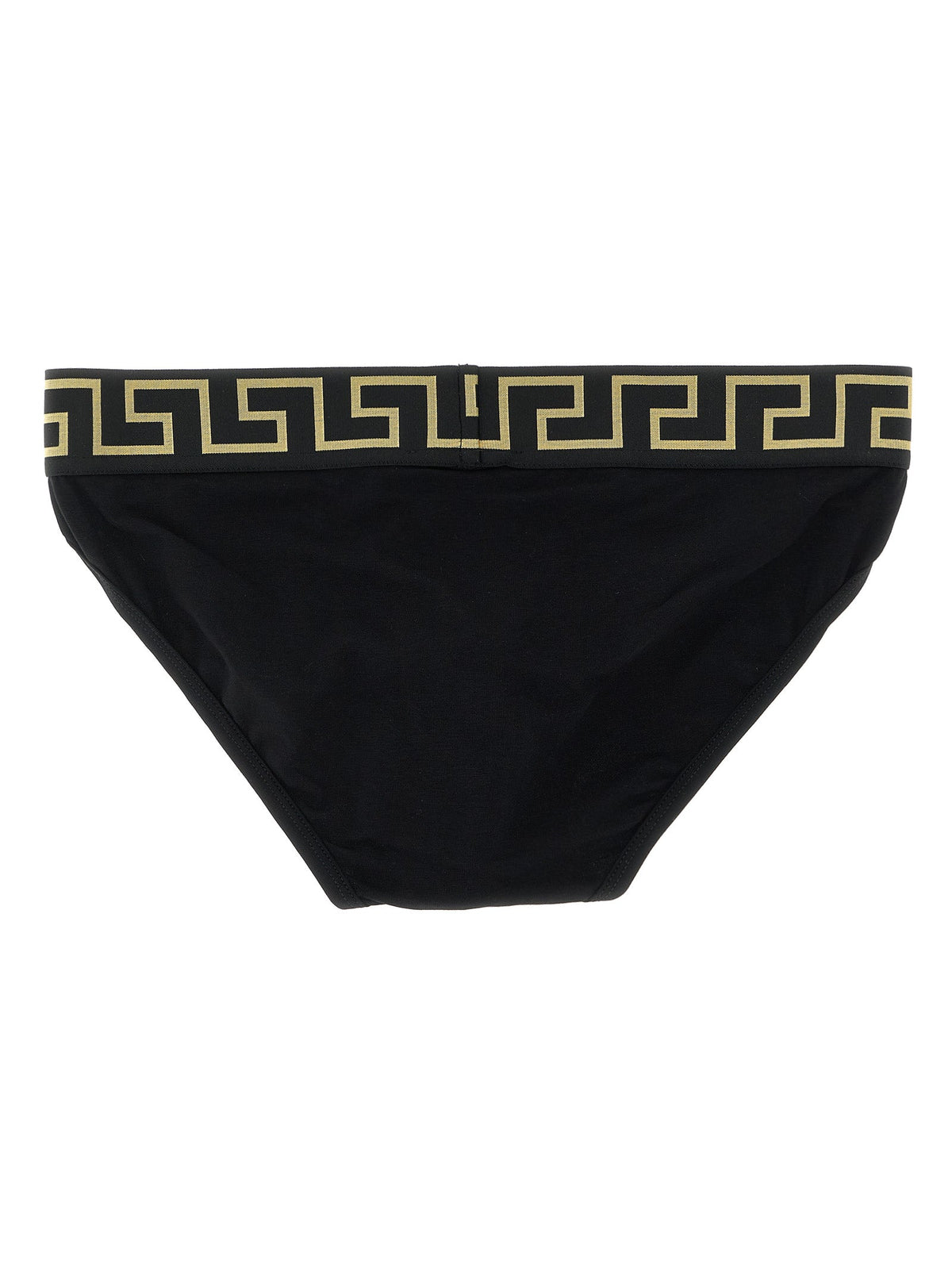 Versace Black Cotton Briefs