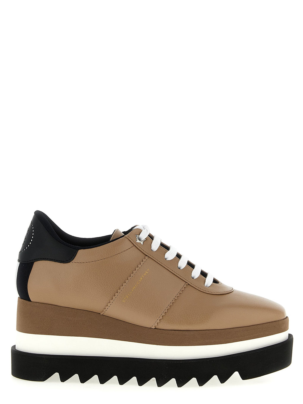 Stella McCartney Beige Polyethylene Wedge Sandals