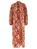 F.R.S. - FOR RESTLESS SLEEPERS Multicolor Silk Long Dress