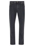 Jacob Cohen Gray Cotton Straight-Leg Jeans