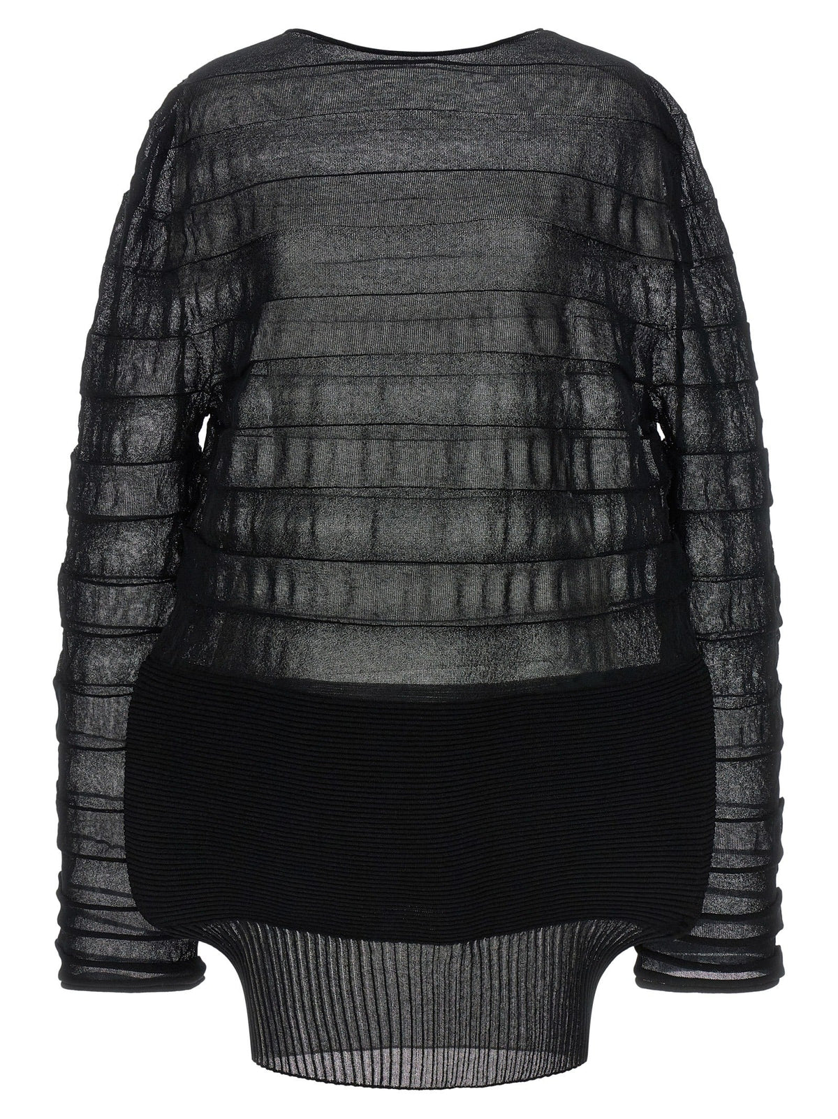 Issey Miyake Black Polyester Sweatshirt