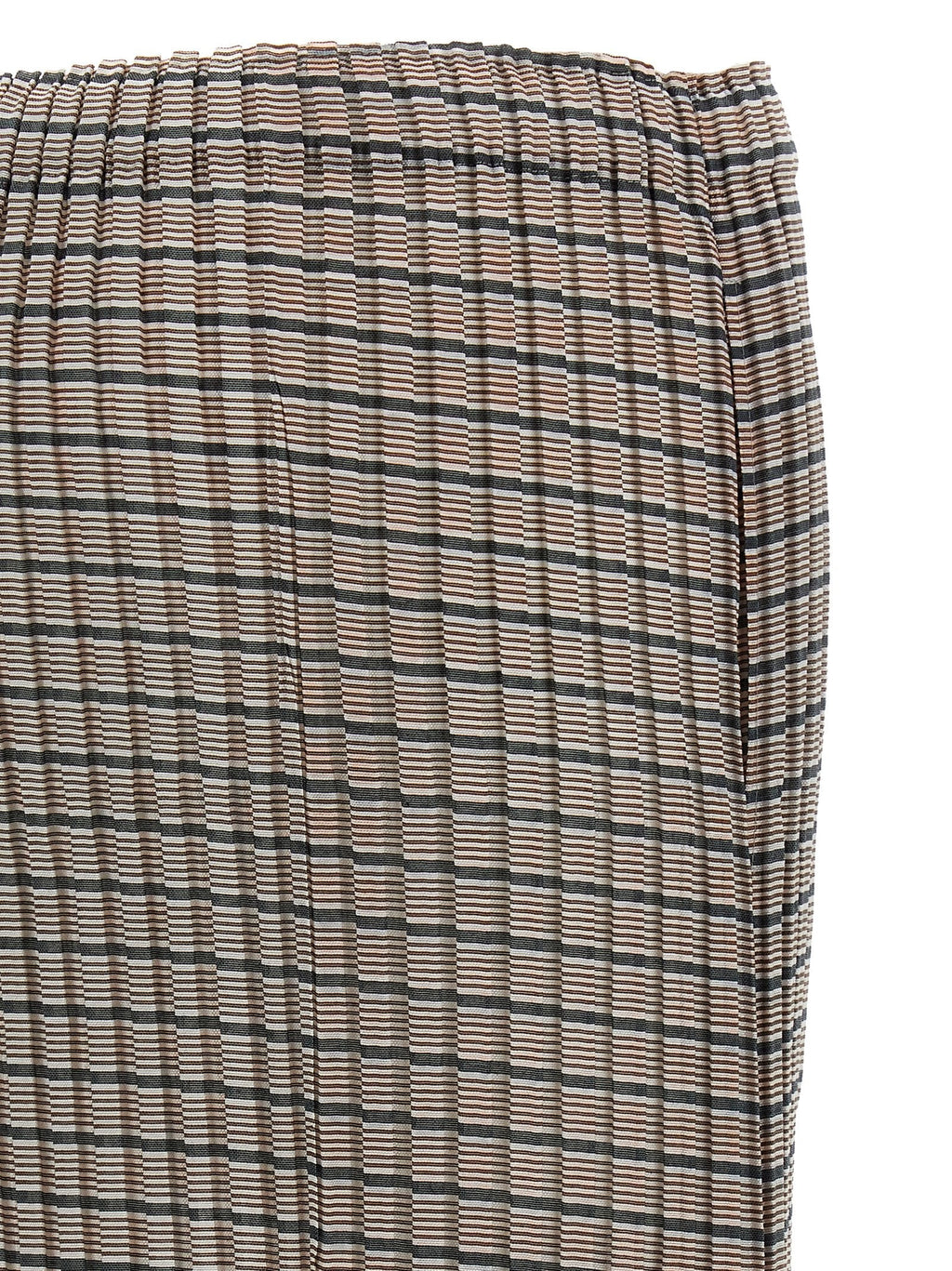Issey Miyake Brown Polyester Mini Skirt