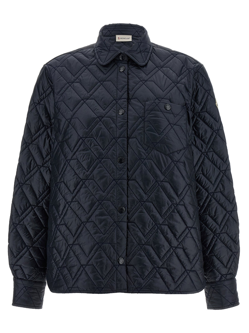 Moncler Blue Polyamide Shell Jacket