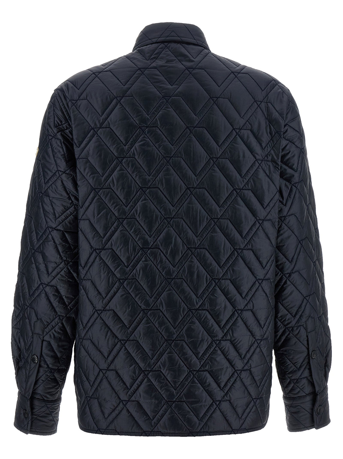 Moncler Blue Polyamide Shell Jacket