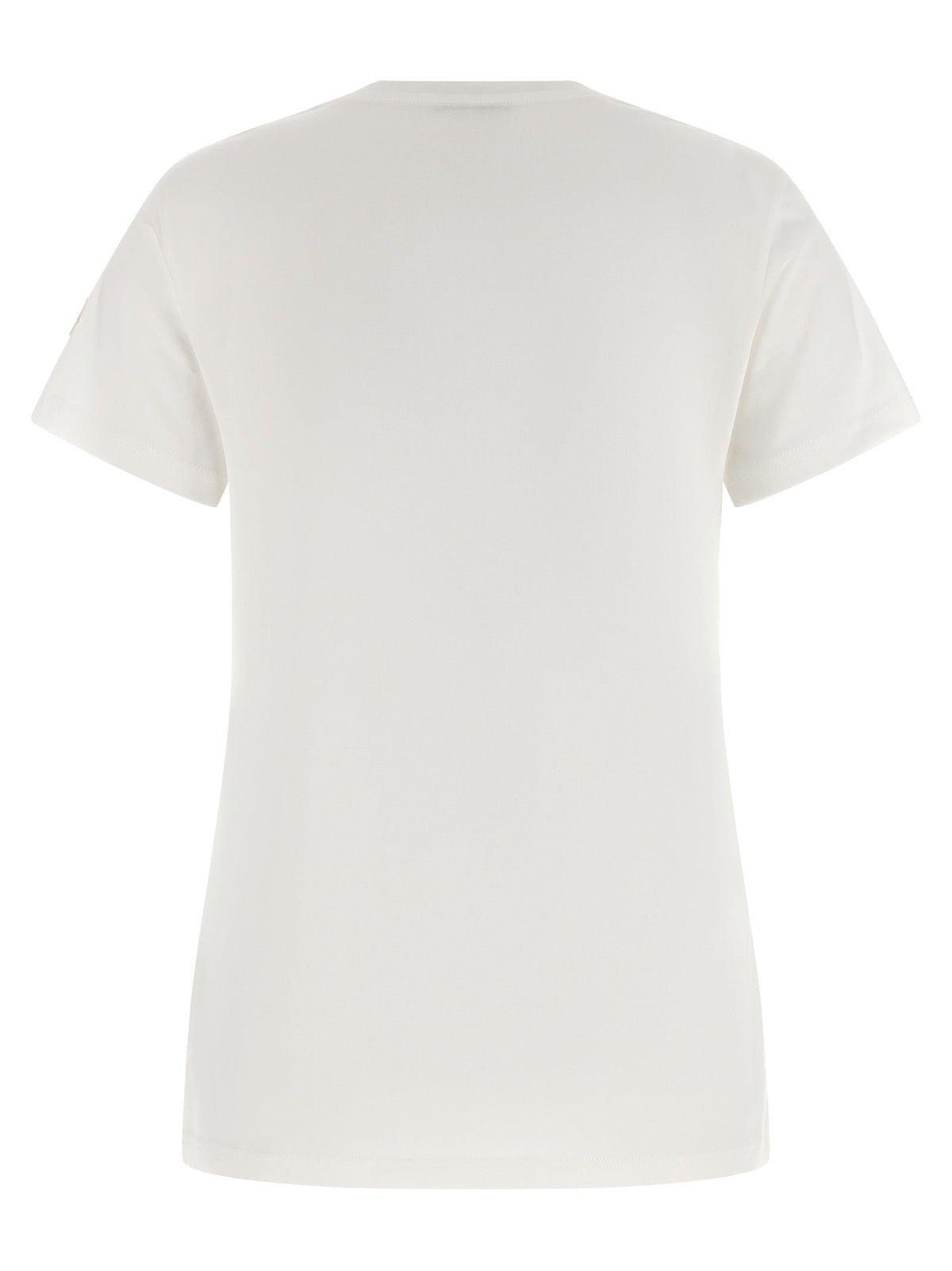 Moncler White Cotton T-Shirt