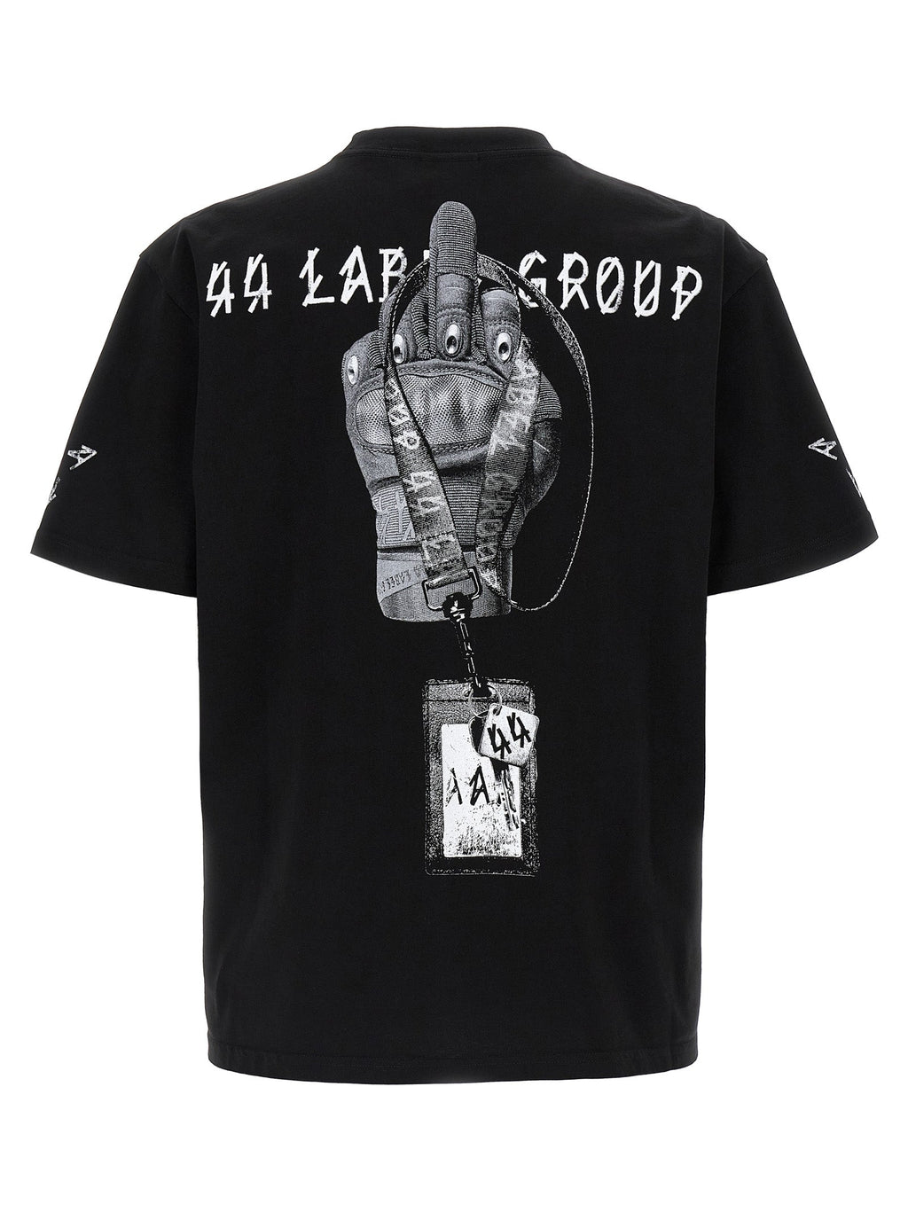 44 Label Group Bicolor Cotton T-Shirt