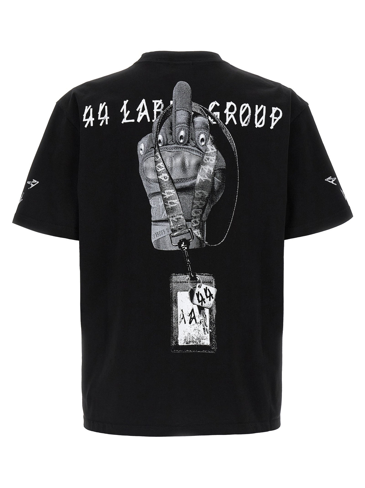 44 Label Group Bicolor Cotton T-Shirt