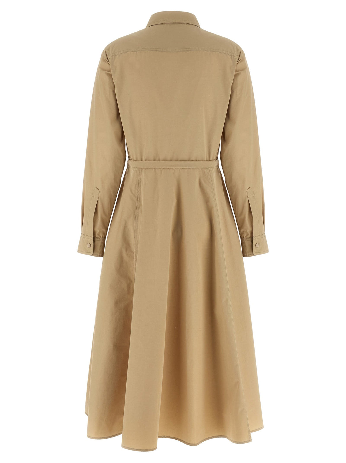 Moncler Beige Polyester Long Dress