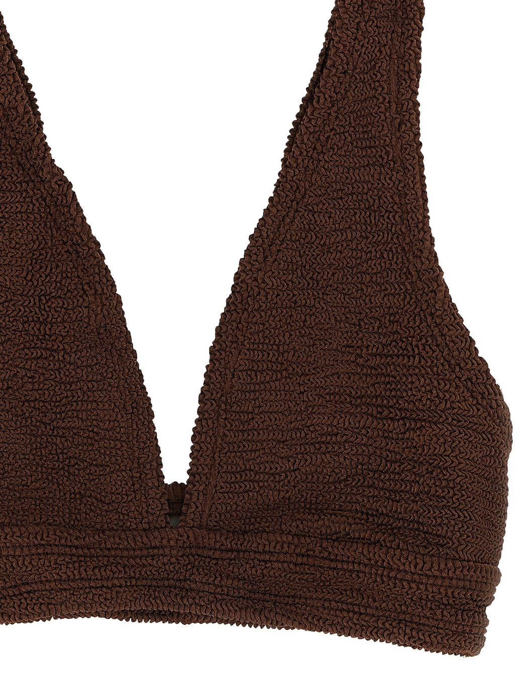 Hunza G Brown Polyamide Bikini