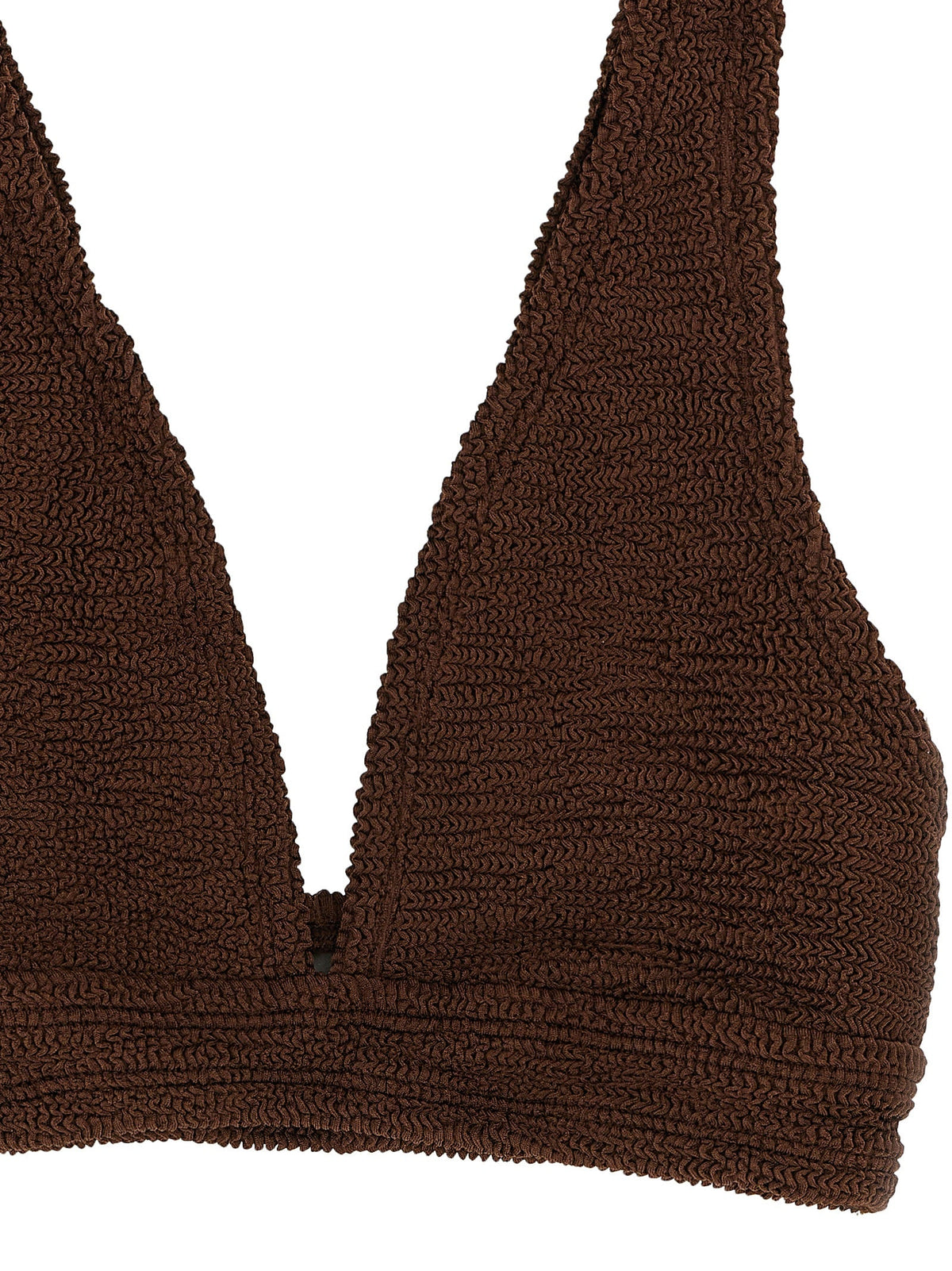 Hunza G Brown Polyamide Bikini