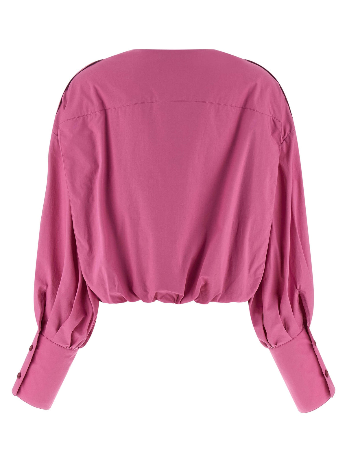 THELATEST Fuchsia Cotton Blouse