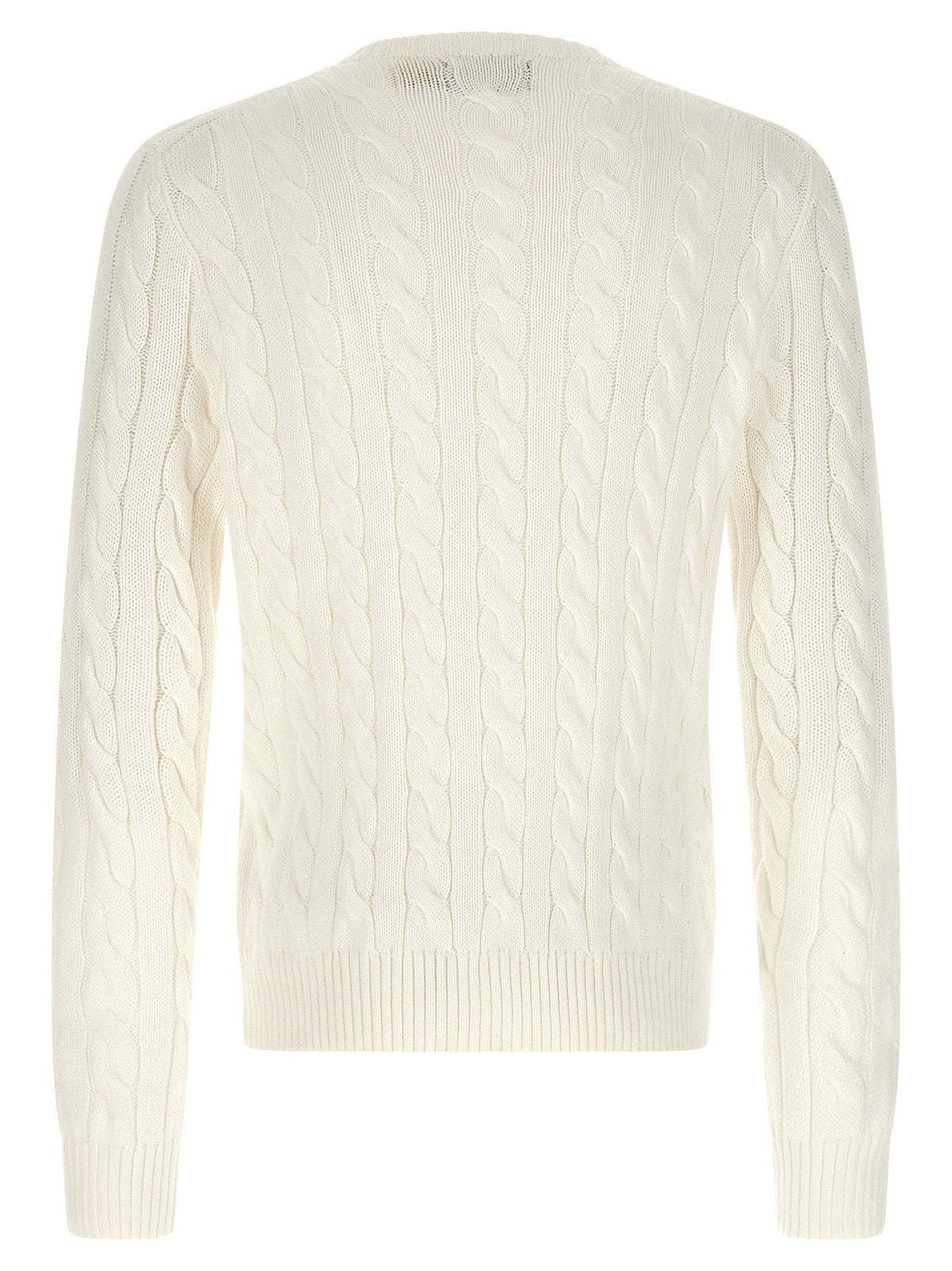 Polo Ralph Lauren White Cotton Cardigan