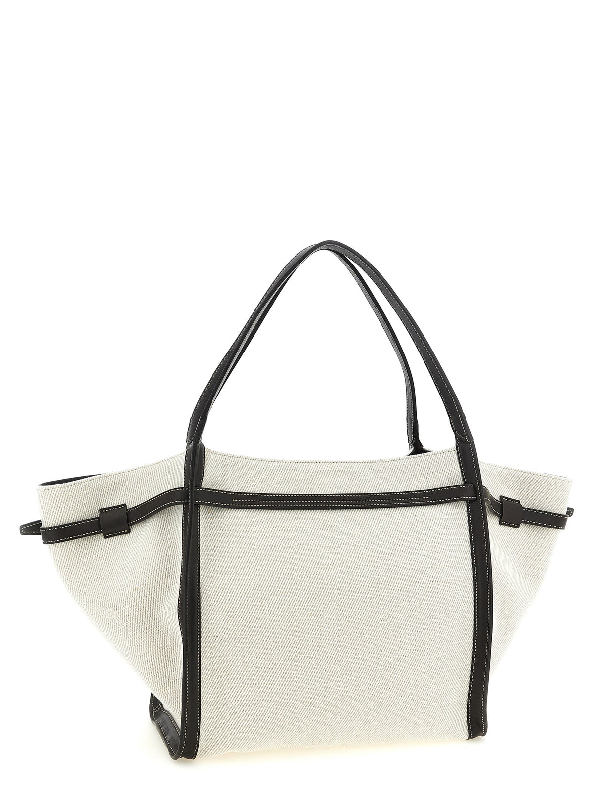 Tod's Multicolor Linen Tote Bag